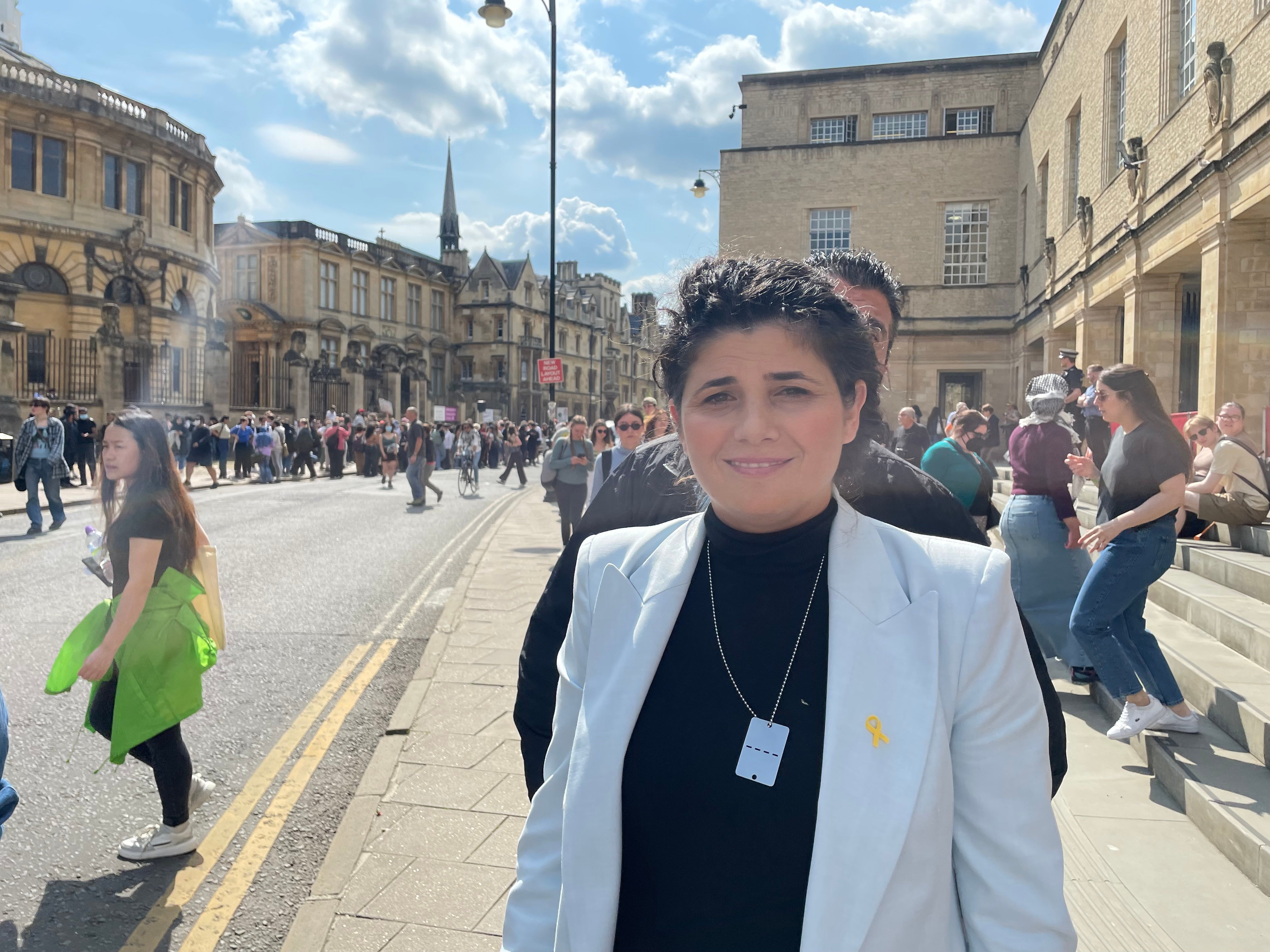 Inside Oxford’s Gaza student protests – where an Israeli MP Sharren ...